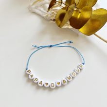 Bracelet « Papa D’Amour » (Coloris aux choix)