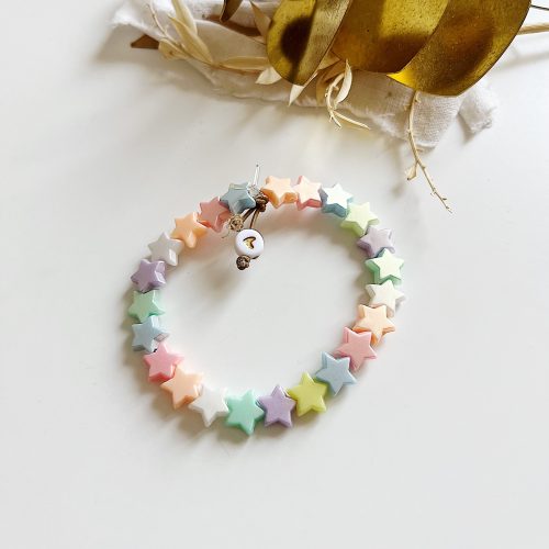 Bracelet "Etoile Pastel" (Coloris aux choix) – Image 2