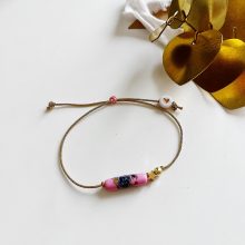 Bracelet « Poésia » (Rose)