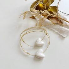 Bracelet Matchy – Matchy «Coeur Blanc» (X2)