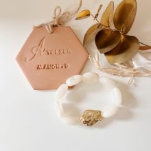 Bracelet «Sidonie» (Blanc)