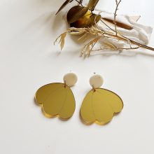 Boucles d’Oreilles « Jolie Pétale » (Gold)