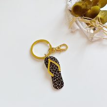 Porte-Clés « Tongs Léopard »