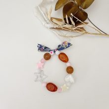 Bracelet « Lison » (Liberty Bleu)