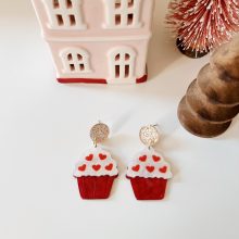 Boucles d’Oreilles « Love Cake »