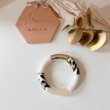 Bracelet « Mia » (Graou Beige)