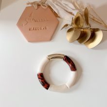 Bracelet « Mia » (Tigrou Bordeaux)