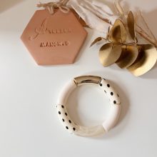 Bracelet « Mia » (Motif Pois)