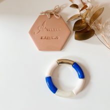 Bracelet « Mia » (Or & Bleu)