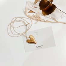 Collier « Grigri – Pendentif Coeur » – Cordon aux choix