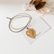 Collier « Grigri Ex-Voto XL » (Cordon Lurex)