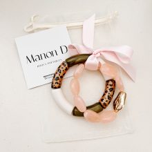 Duo De Bracelets : « Mia » & « Sidonie » – Saumon
