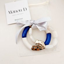 Duo De Bracelets : « Mia » & « Sidonie » – Bleu Electrique