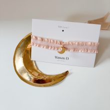 Bracelet « Lune » (Rose Pâle)