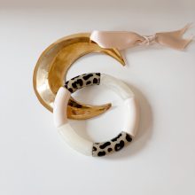 Bracelet « Mia » (Graou Taupe & Beige)