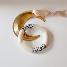 Bracelet « Mia » (Graou Blanc & Beige)