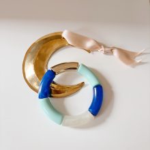 Bracelet « Mia » (Or & Bleu)