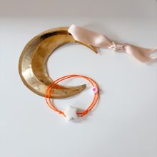 Bracelet « Etoile Porcelaine » (Blanc)