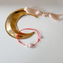 Bracelet « Ex-Voto » (Rose Pâle)