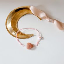 Bracelet « Anna » (Beige Rosé)