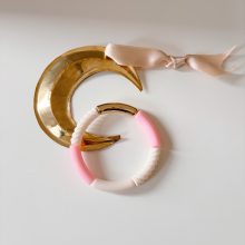 Bracelet « Pia » (Or & Rose Vif)