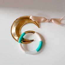 Bracelet « Pia » (Or & Turquoise)