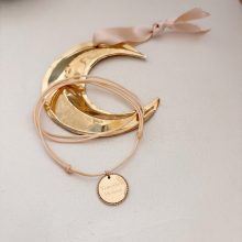 Tour du cou « Médaille Torsadée » (Gravure aux choix)