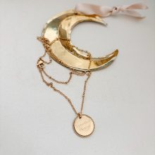 Collier « Médaille Torsadée » (gravure aux choix)