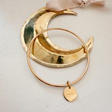 Jonc «Médaille 12mm» (Gravure aux choix)